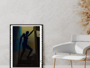 Fine art nude featuring PivotPixie in Playa Del Carmen, printed on chalky smooth Hahnemühle Photorag for exquisite color and detail reproduction.
