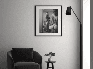 Sammmnextdoor’s mirror reflection portrait in Tulum, printed on C Type Fuji Matt paper with stunning detail and texture.
