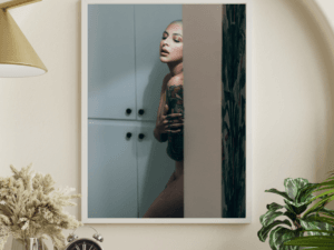 Madam Sophie fine art tattoo portrait in Los Angeles, printed on premium Hahnemühle Photorag paper for a smooth, luxurious feel.