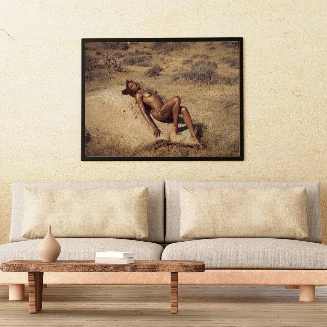 Desert Rose desert fine art nude photography print on C Type Fuji Matt paper by Room Noir