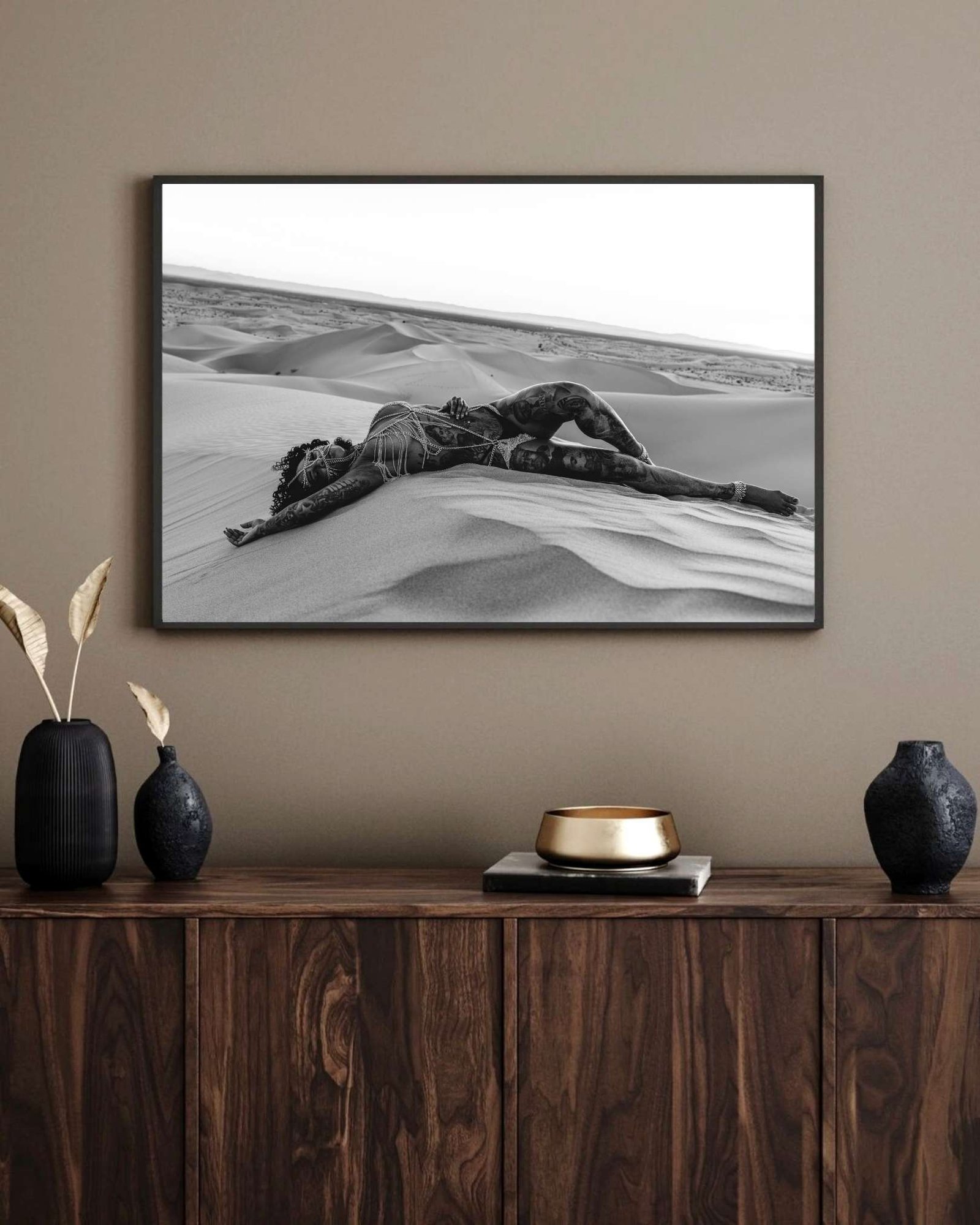 Shawna Crenshaw Desert Photography Print Black and White Limited Edition
