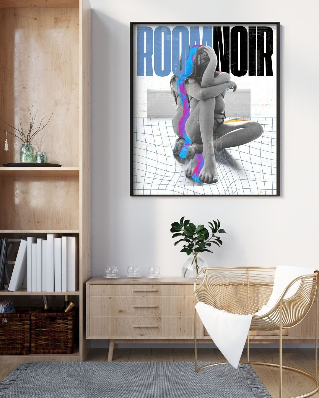 ROOM//NOIR 001: Julie Lin digital is a 16×20 art poster