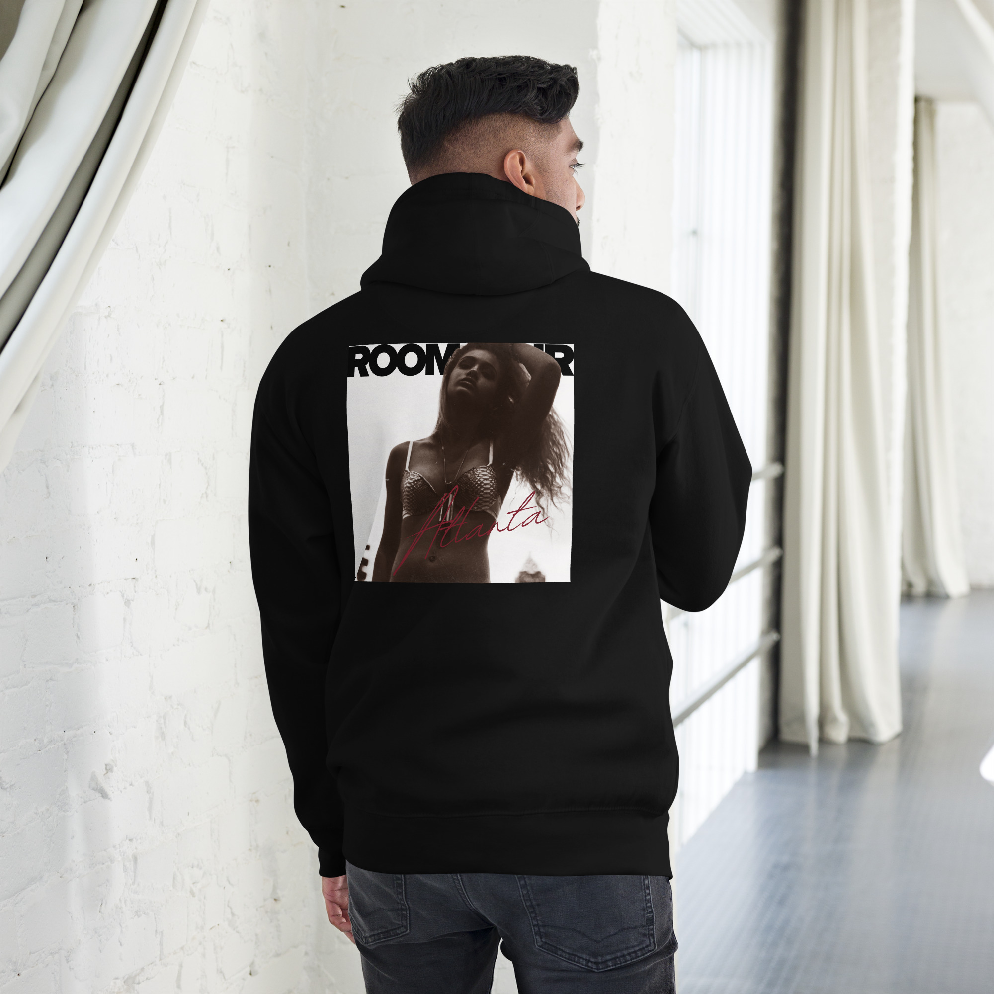 Atlanta | Room Noir | Unisex Hoodie 17 Atlanta | Room Noir | Unisex Hoodie - Image 17