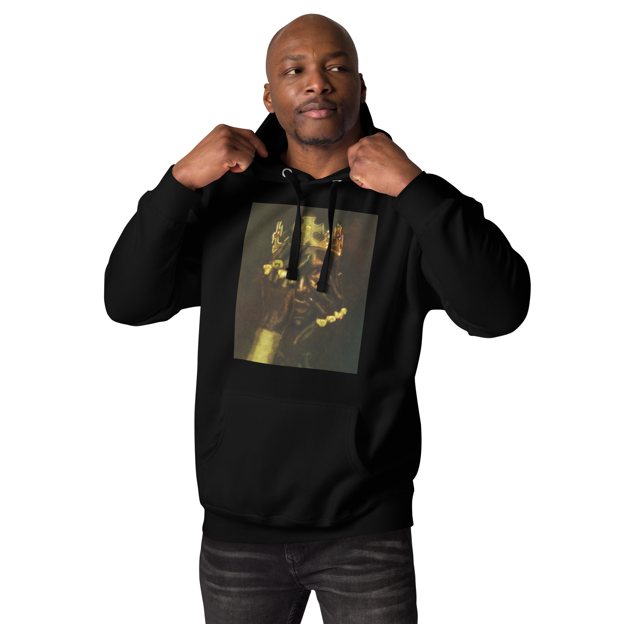 Room Noir – Heavy | Unisex Hoodie 4 Room Noir - Heavy | Unisex Hoodie - Image 4