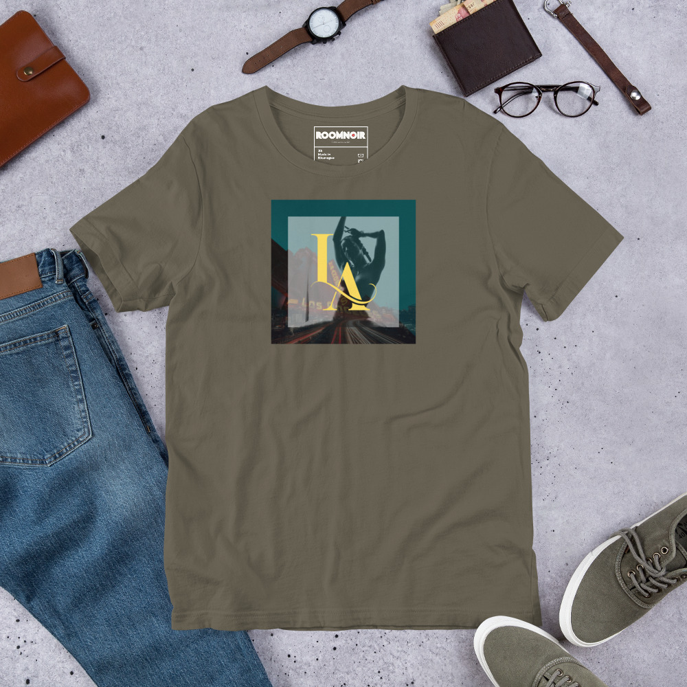 LA | Room Noir | Unisex t-shirt 7 LA | Room Noir | Unisex t-shirt - Image 7