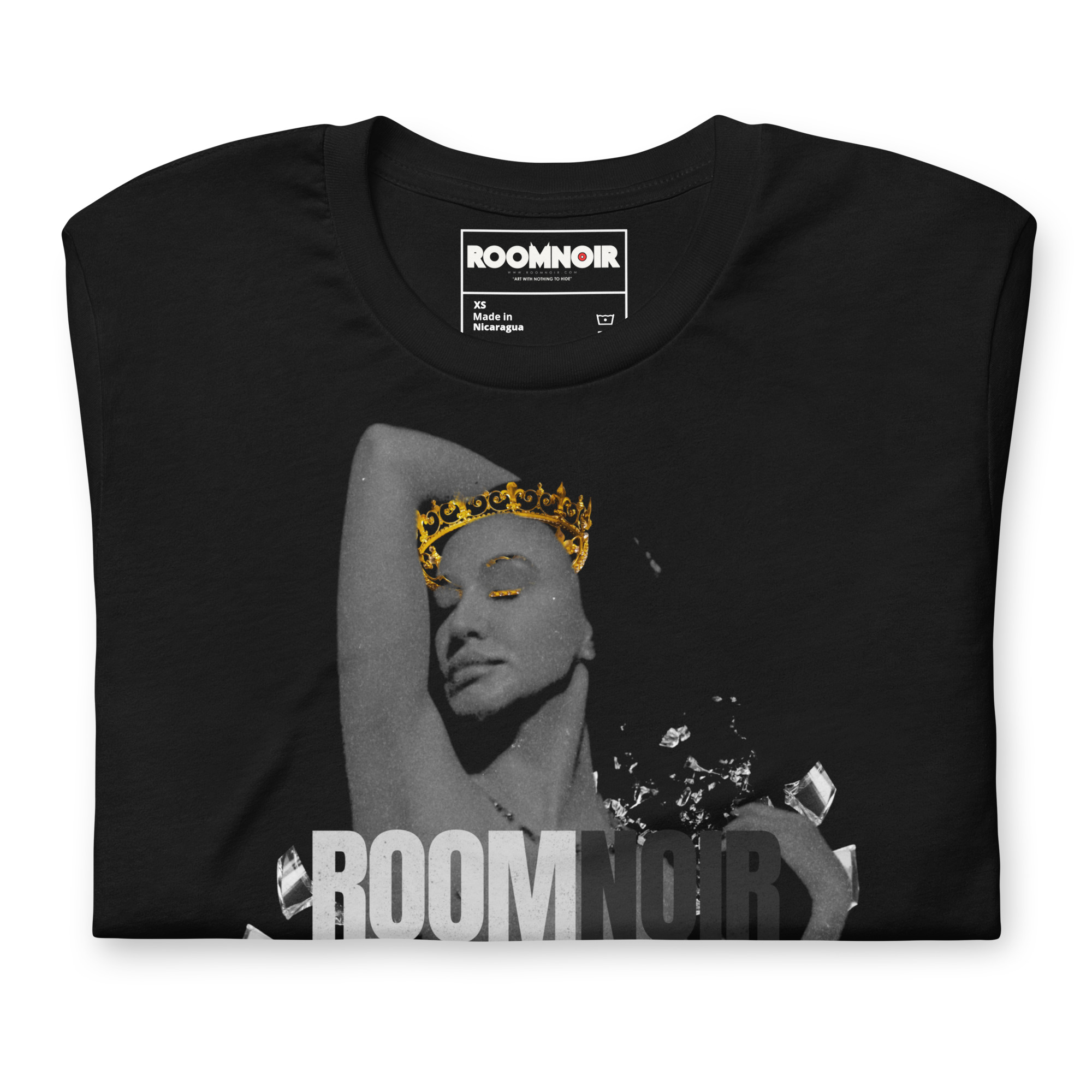 Lee Von Lux Crowned | Room Noir | Unisex t-shirt 6 Lee Von Lux Crowned | Room Noir | Unisex t-shirt - Image 6