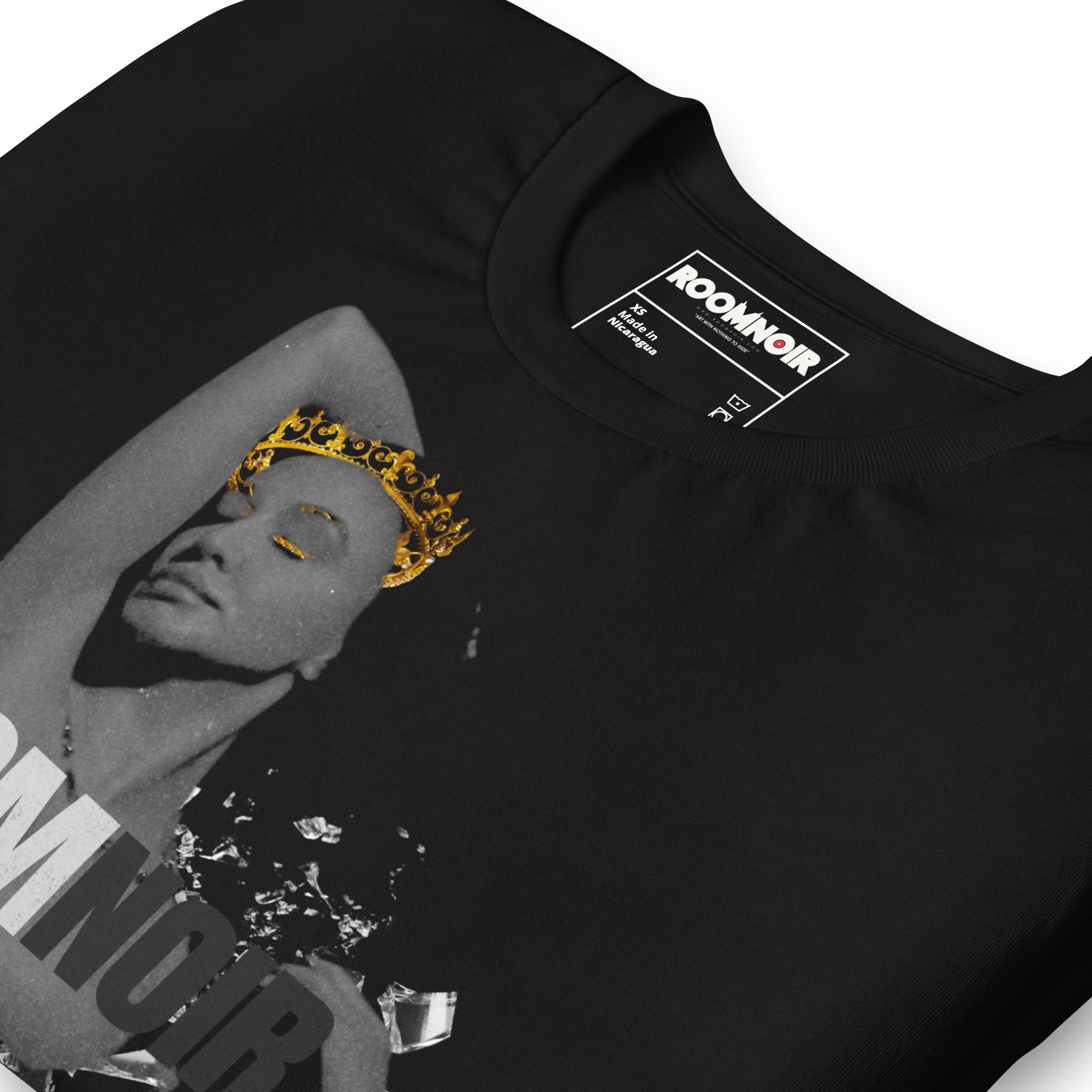Lee Von Lux Crowned | Room Noir | Unisex t-shirt 5 Lee Von Lux Crowned | Room Noir | Unisex t-shirt - Image 5