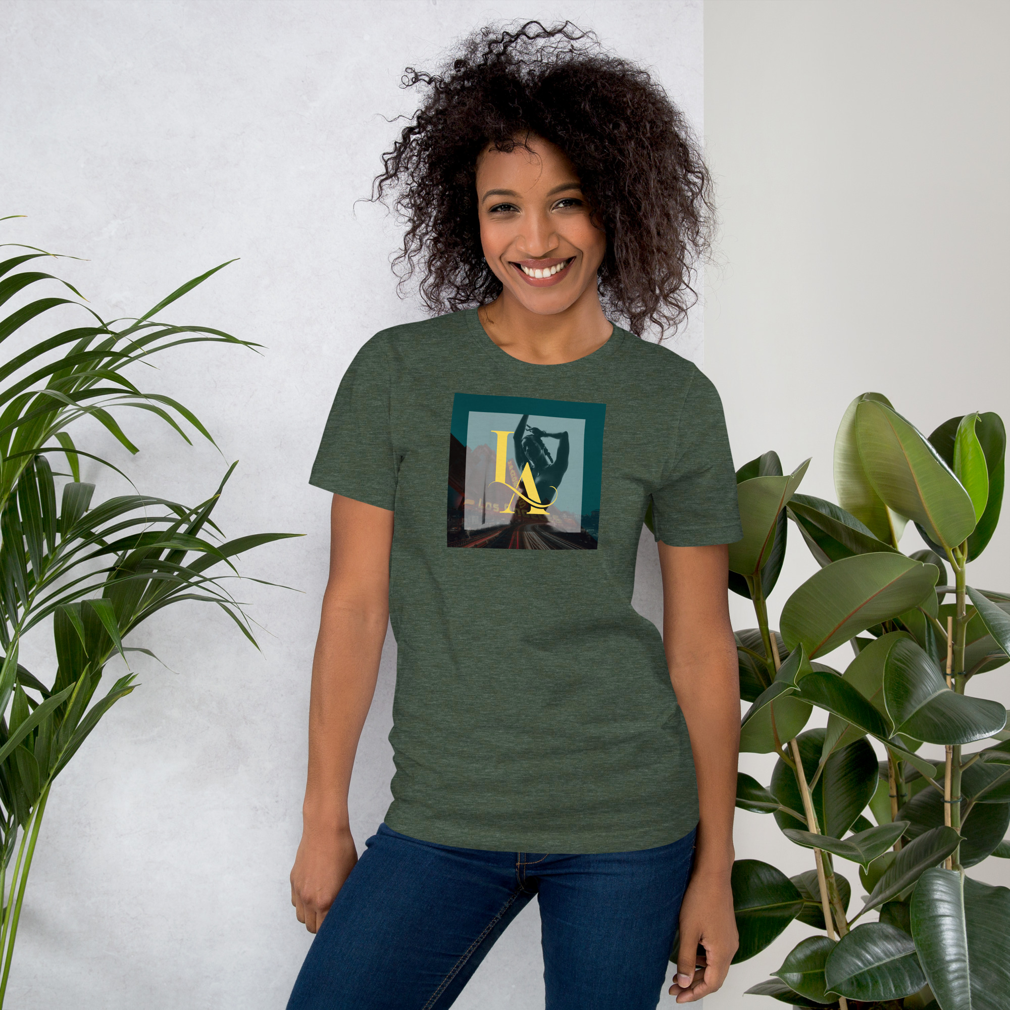 LA | Room Noir | Unisex t-shirt 9 LA | Room Noir | Unisex t-shirt - Image 9