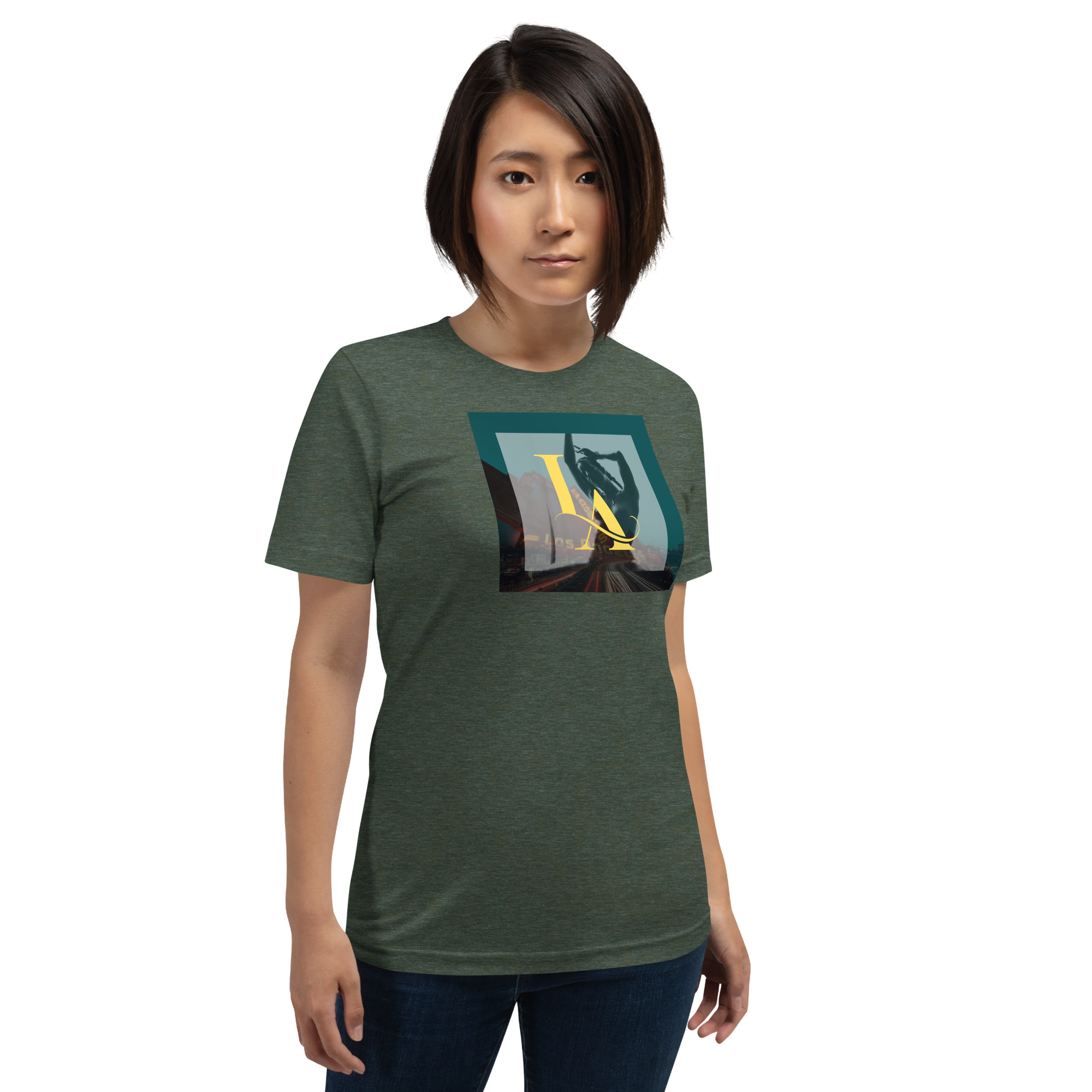 LA | Room Noir | Unisex t-shirt 4 LA | Room Noir | Unisex t-shirt - Image 4