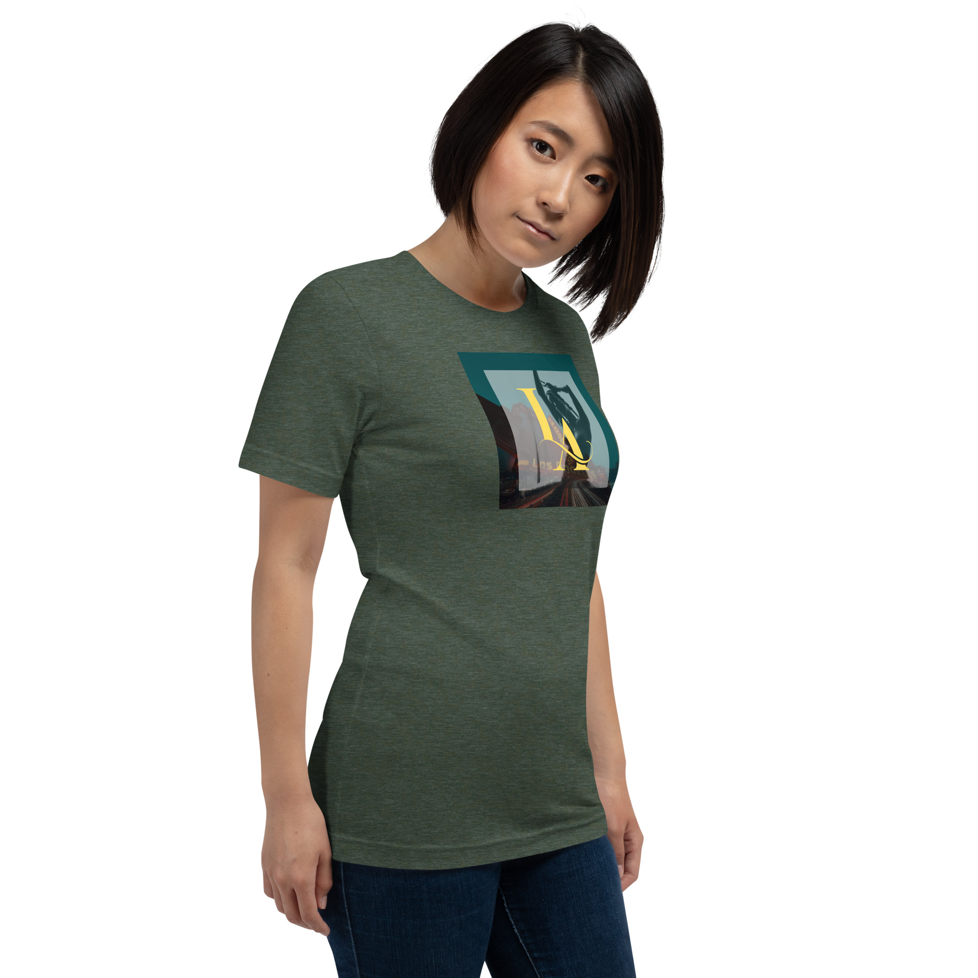 LA | Room Noir | Unisex t-shirt 5 LA | Room Noir | Unisex t-shirt - Image 5